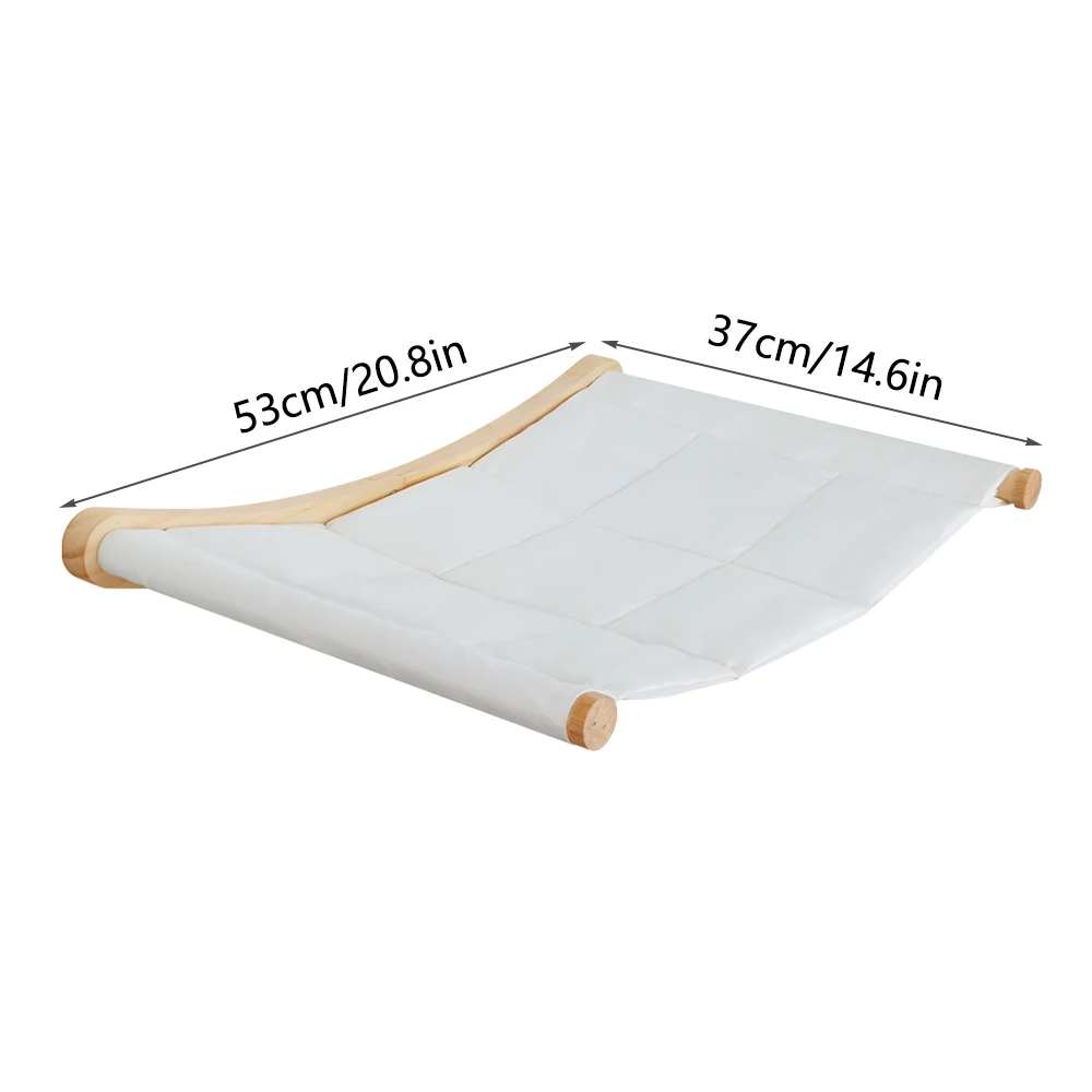 Cat Shelf Wall Hammock Climbing Shelves Moon Shaped And Perches Ladder Solid Wood Steps For Activity Indoor Cats Wall Furniture Cat Shelf Wall Hammock Climbing Shelves Moon Shaped And Perches Ladder Solid Wood Steps For Activity Indoor Cats Wall Furniture