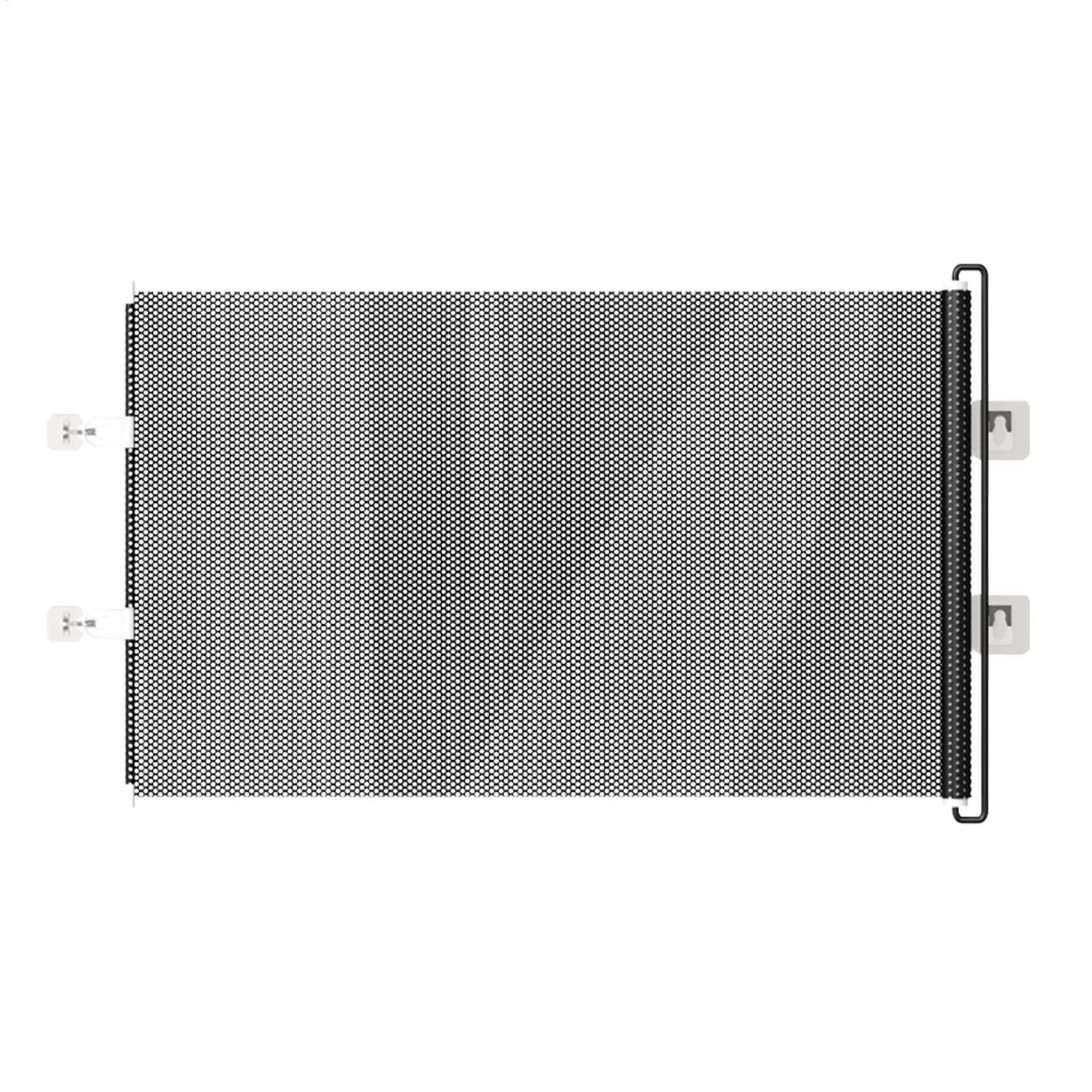 Retractable Gate Indoor Retractable Safety Gate Stair Door Partition Childproof Net Cat Baffle No-Drill for Deck Kitchen Porch