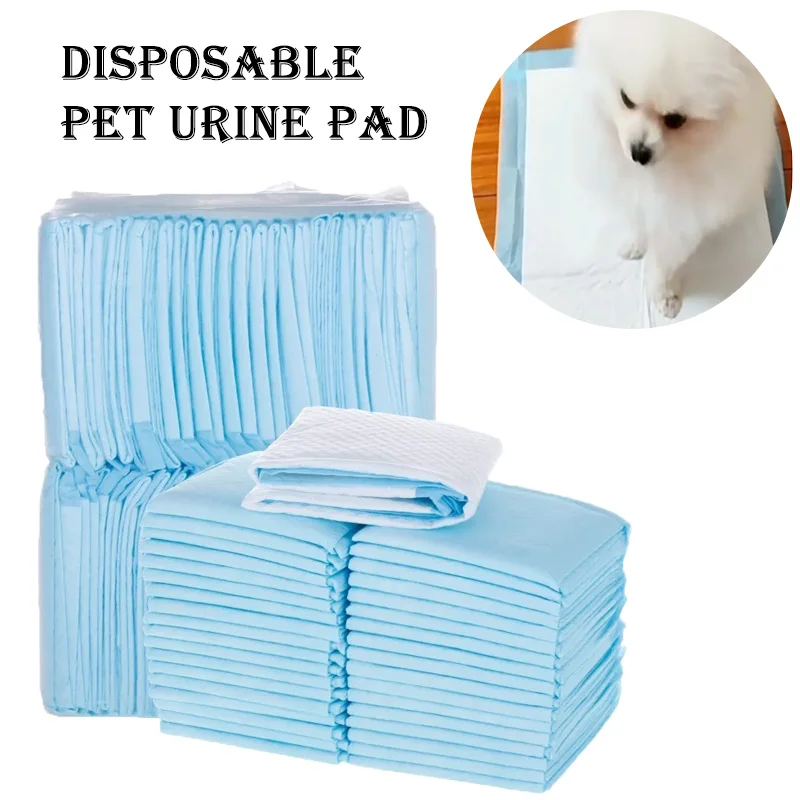 100/50/40/20PCS Pet Diaper Pads Absorbent Odor-Control Quick Dry Puppy Dog Training Pee Mats Pet Supplies Dog Toilet Disposable 100/50/40/20PCS Pet Diaper Pads Absorbent Odor-Control Quick Dry Puppy Dog Training Pee Mats Pet Supplies Dog Toilet Disposable