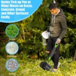 Jaw Clamp Dog Poop Scooper Heavy Duty Long Handle Pet Waste Grabber for Dogs Cats Puppies Foldable Rust Proof Cleaning Tool - Image 4