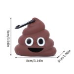 1PC Creative Pet Supplies Dog Potty Pickup Cartoon Poop-shaped Portable Garbage Shell Compact For Cats And Dogs - Image 6