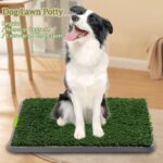 Pet Dog Toilet Artificial Grass Dog Potty Splashproof Washable Reusable Pee Pads Dog Training Toilet Puppy Pad Tray Pet Supplies