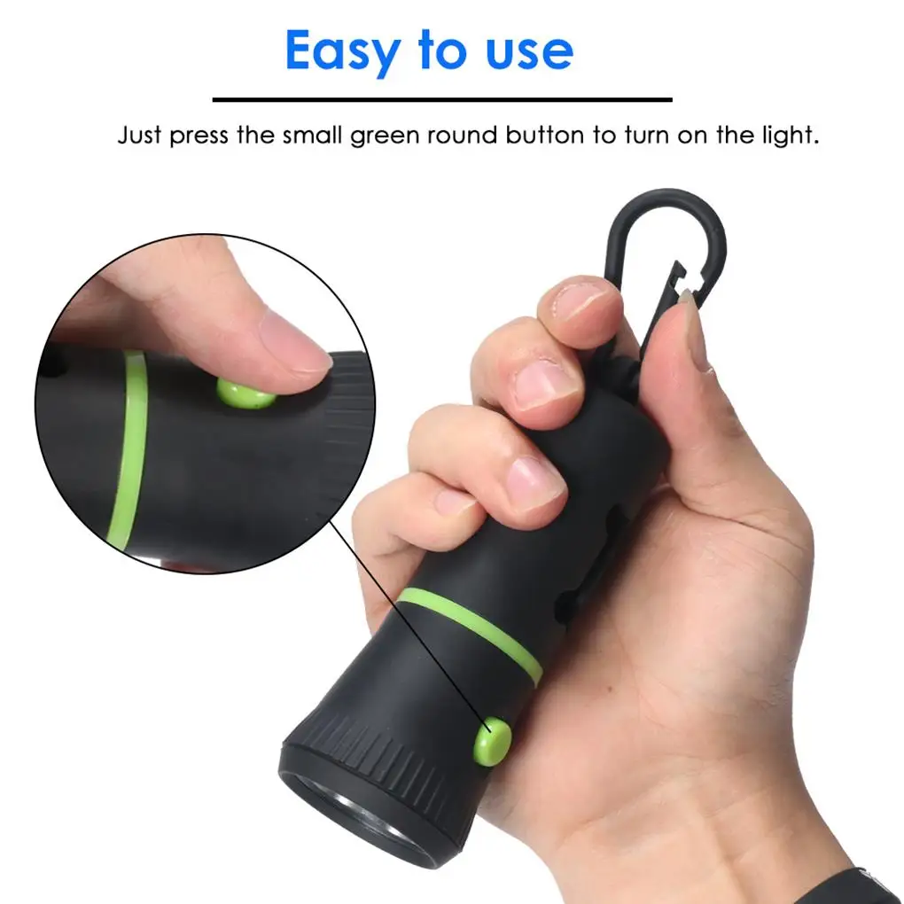 Waste Bags Dispenser Flashlight Poop Connection Holder Pet Litter Box with Light Pet Leash Pendant Outdoor Equipment Dog Waste Bags Dispenser Flashlight Poop Connection Holder Pet Litter Box with Light Pet Leash Pendant Outdoor Equipment Dog