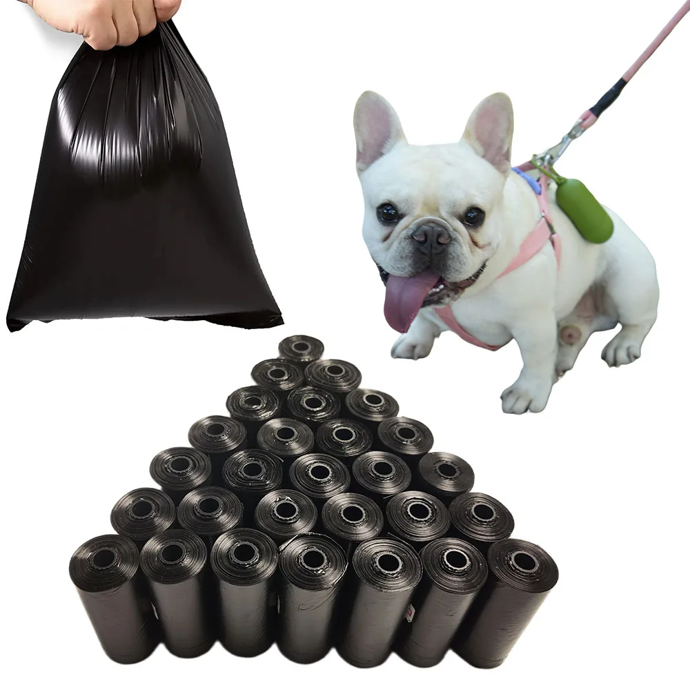 123793-vlr7gl.jpg 10/30/50/100 rolls EPI Biodegradable Dog Poop Bags Outdoor Home Eco Pet Waste Bag with Breakpoint Design Pet Poop Clean bag - Image 1