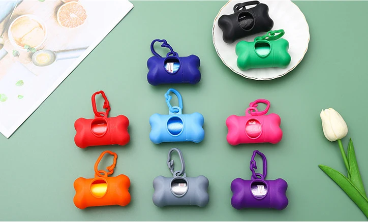 Pet Bin bag dog toilet bag pet cleaning supplies bone type pet garbage container toilet collector Pet Bin bag dog toilet bag pet cleaning supplies bone type pet garbage container toilet collector