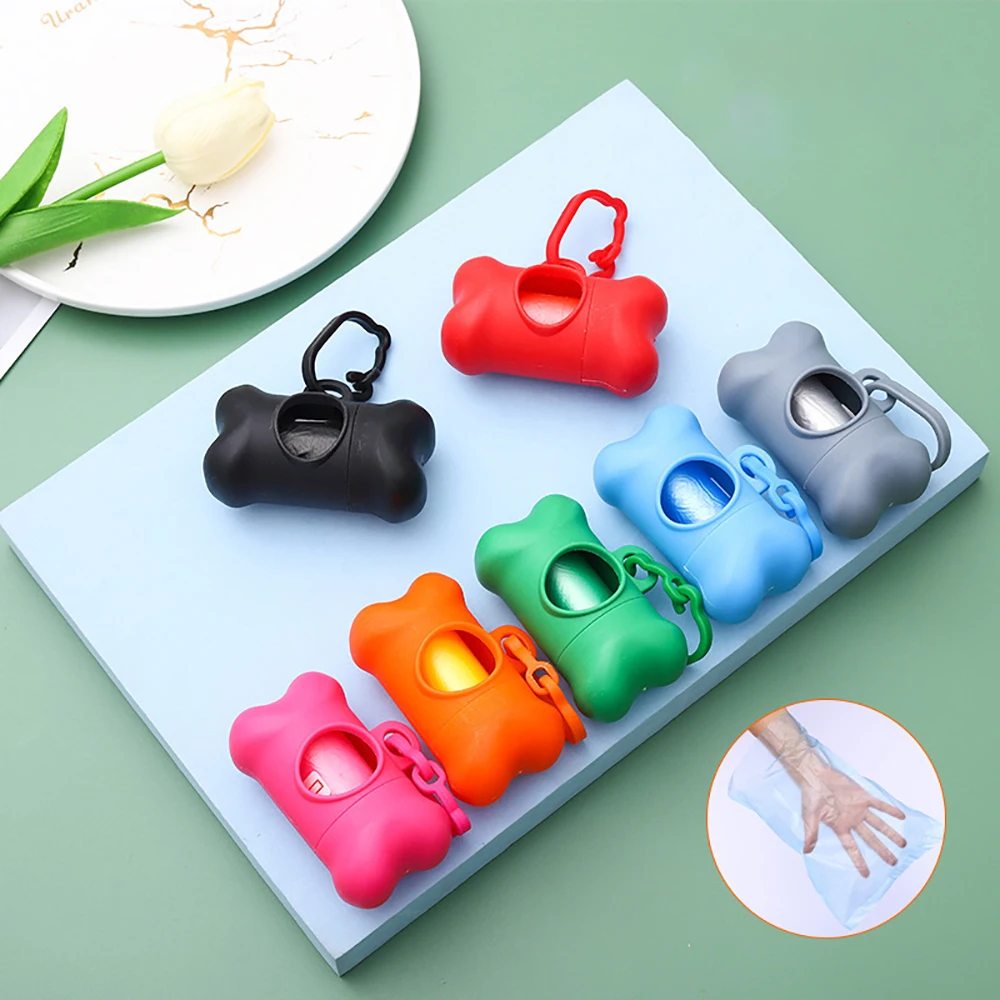 Pet Bin bag dog toilet bag pet cleaning supplies bone type pet garbage container toilet collector Pet Bin bag dog toilet bag pet cleaning supplies bone type pet garbage container toilet collector