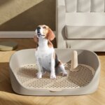 Pet Toilet for Small Dogs Cats Portable Dog Training Toilet Puppy Pad Holder Tray Pet Supplies Indoor Dog Potty Rabbit Toilets - Image 3