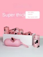 Dog Poop Bag Biodegradable Pet Dog Poop Bag Zero Waste Dog Pooper Bags Paw Doggy Litter Poop Bag Dog Poop Bag Dispenser