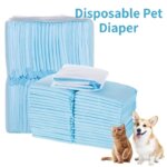 20/50/100PCS Disposable Diapers Dog Cat Urine Mat Puppy Training Absorbent Quick Dry Surface Deodorant Cleaning Pet Supplies