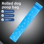 Litter Outdoor Home Clean Pet Poop Bag Solid Color Printed Pet Garbage Bag Clean Poop Bag Dog Walking Portable Poop Bag For Dogs - Image 3