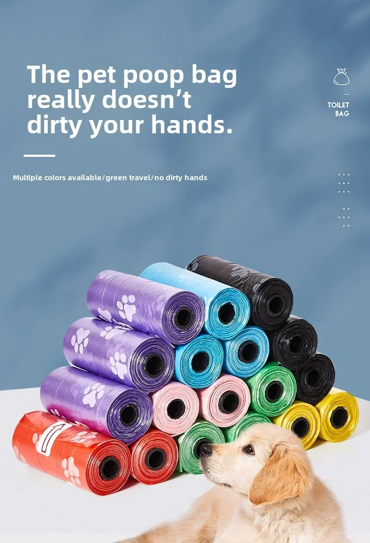 Litter Outdoor Home Clean Pet Poop Bag Solid Color Printed Pet Garbage Bag Clean Poop Bag Dog Walking Portable Poop Bag For Dogs Litter Outdoor Home Clean Pet Poop Bag Solid Color Printed Pet Garbage Bag Clean Poop Bag Dog Walking Portable Poop Bag For Dogs