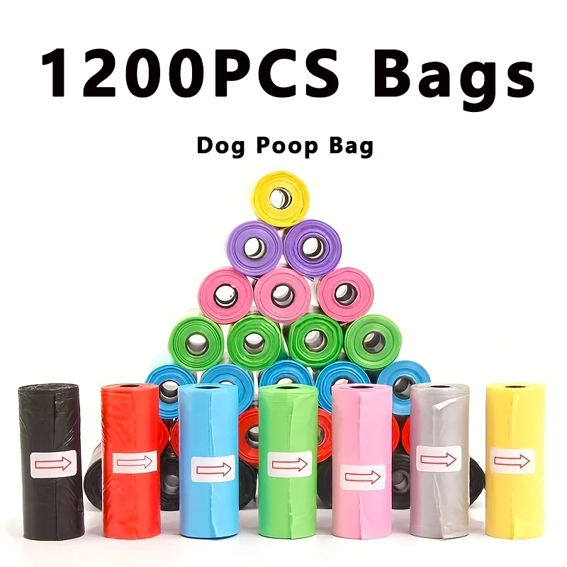 1200pcs Dog Poop Bags Pet Poop Bags Disposable Dog Waste Bags Bulk Poop Bags Leak-Proof Dog Waste Bags For Pet Supplies 1200pcs Dog Poop Bags Pet Poop Bags Disposable Dog Waste Bags Bulk Poop Bags Leak-Proof Dog Waste Bags For Pet Supplies