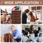 Dog Towels,Quick-Dry Microfiber  - Absorbent Pet Bath & Paw Cleaning Cloths for Medium Breeds, 40x24 Inch - Image 3