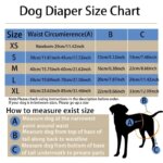 Washable Female Dog Diaper Sanitary Short Panties Pet Physiological Pants Dog Clothes Cartoon Print Underwear Briefs Pet Product - Image 2