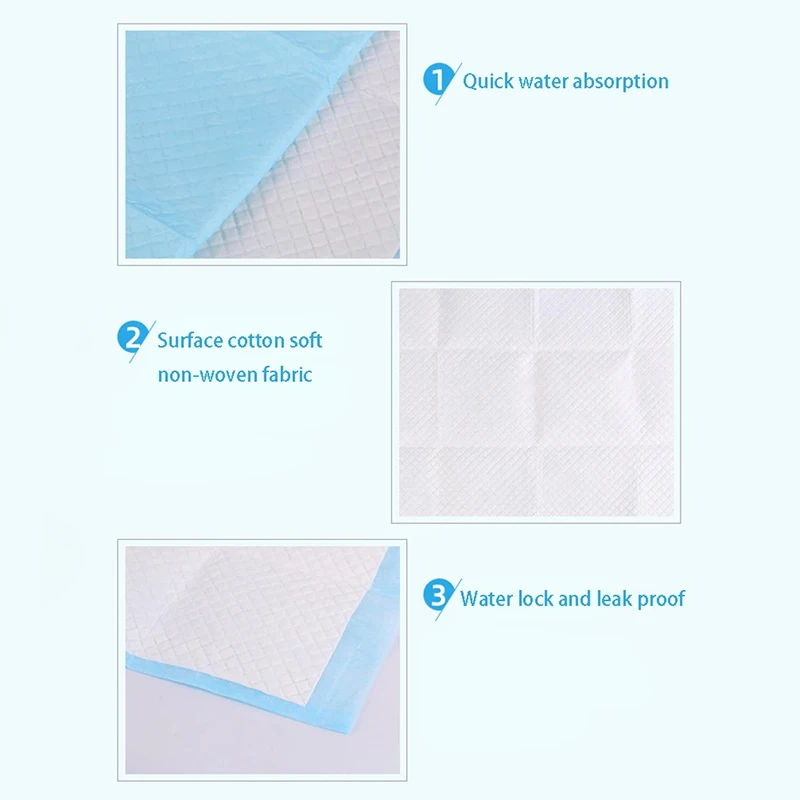 Super Absorbent Pet Diaper Dog Training Pee Pads Disposable Thickened Nappy Pads For Cats Dog Diapers Cage Mat Pet Supplies