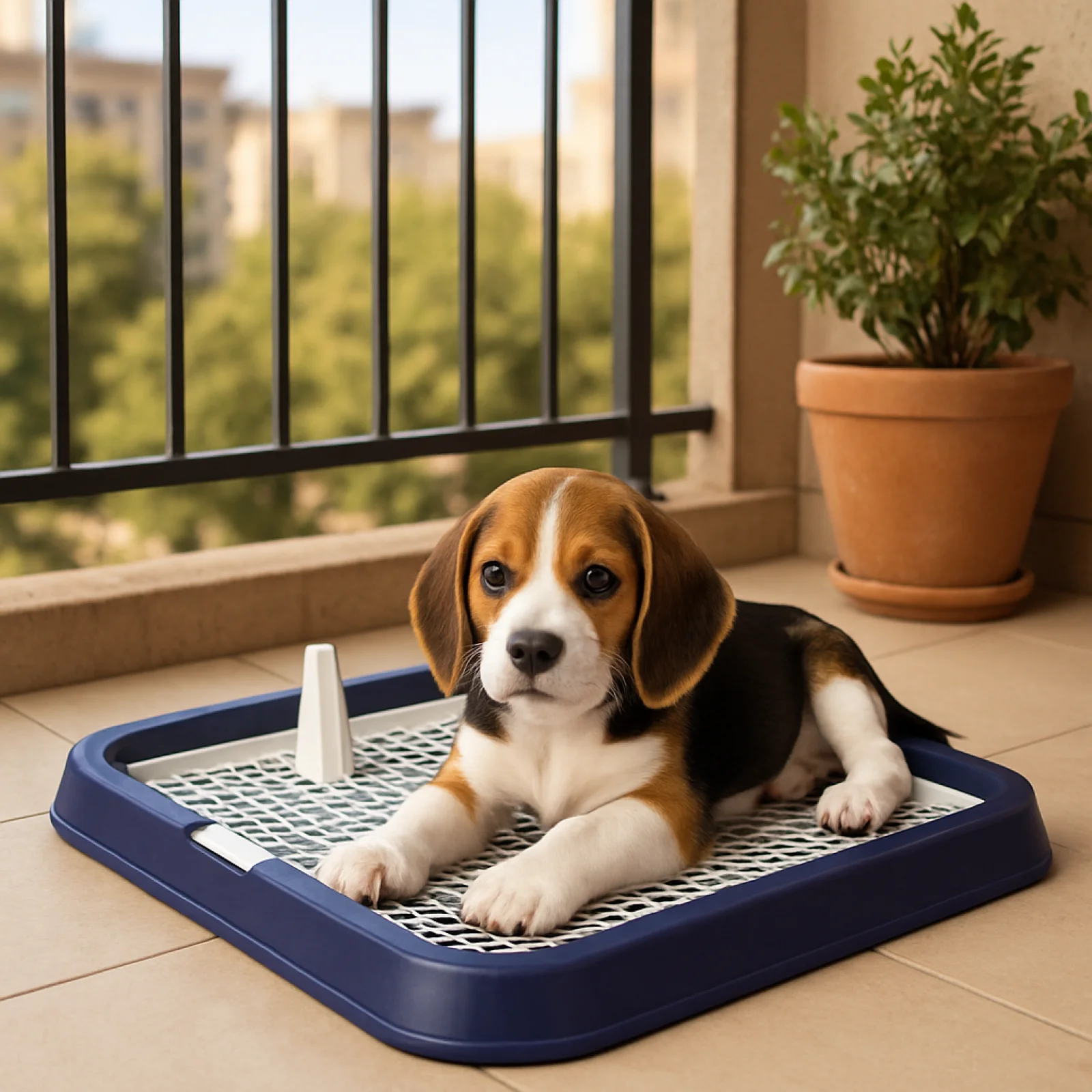 Pee Pad Holder Potty Pads Reusable Mesh Open Top Training Toilet Potty Tray Comfortable Toilet with Protection for Large Puppy Pee Pad Holder Potty Pads Reusable Mesh Open Top Training Toilet Potty Tray Comfortable Toilet with Protection for Large Puppy