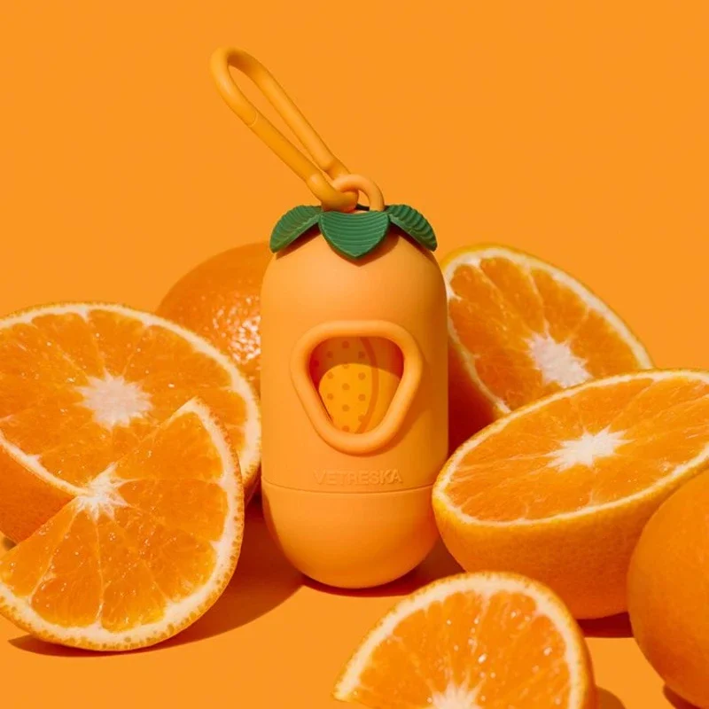 Orange Flavor Dogs Poo Bags Portable Dog Walking Bag with Fragrance Outdoors Degradable Garbage Bags Pet Supplies Accessories Orange Flavor Dogs Poo Bags Portable Dog Walking Bag with Fragrance Outdoors Degradable Garbage Bags Pet Supplies Accessories