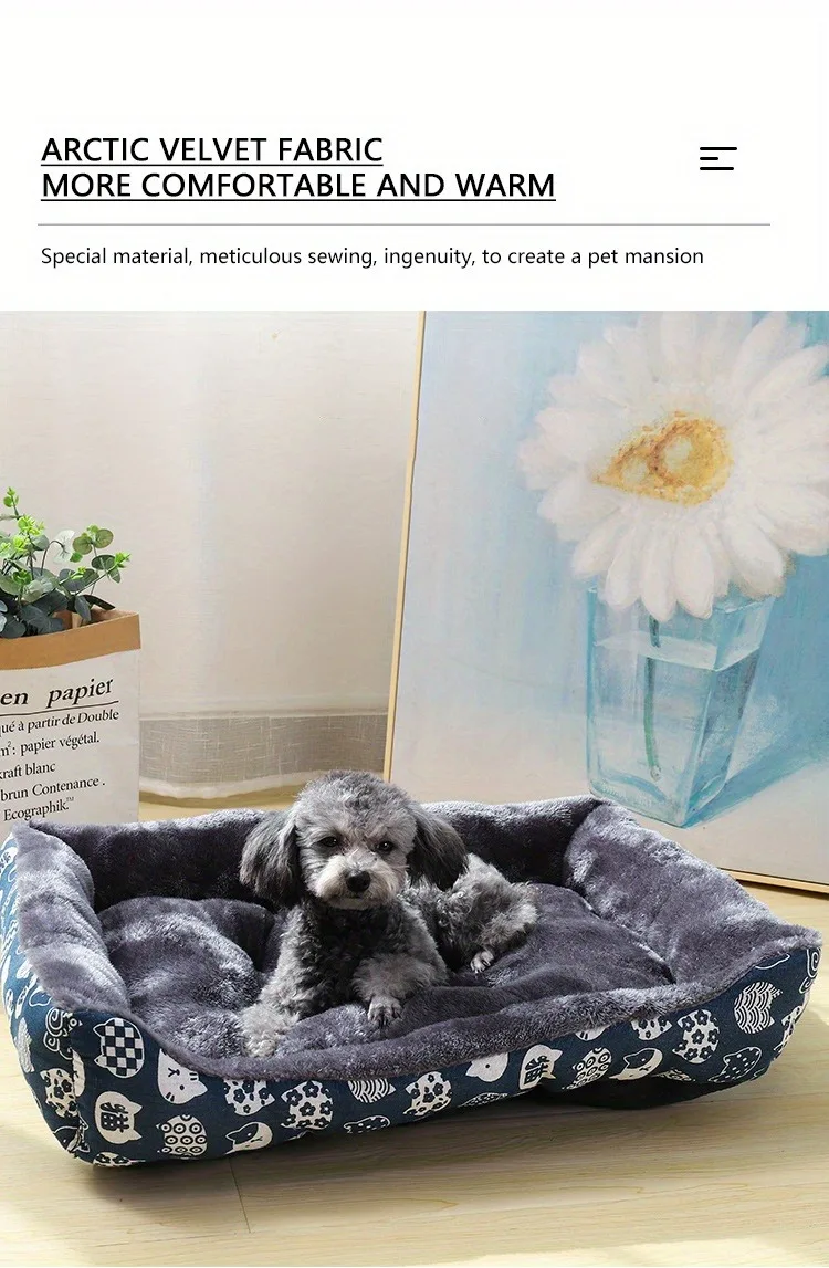 Pet Dog Bed Sofa Mats Winter Pet Products Coussin Chien Accessories Dogs Basket Supplies For Large Medium Small House Cat Bed Pet Dog Bed Sofa Mats Winter Pet Products Coussin Chien Accessories Dogs Basket Supplies For Large Medium Small House Cat Bed