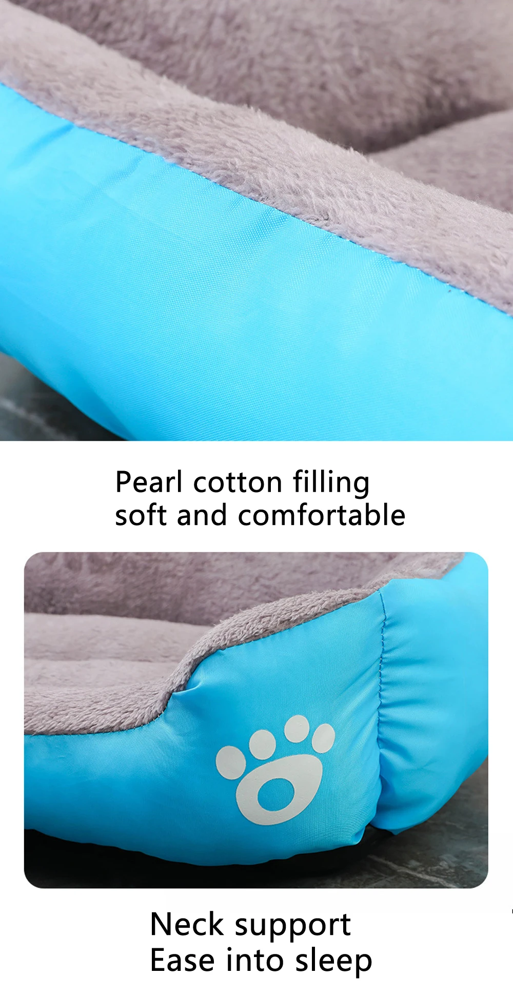 Soft Square Large Dog Sofa Elastic Dog House Cushion Winter Warm Medium Dog Bed Washable Cat Kennel House Accessories