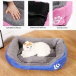 Large Square Nest L-3XL Pet Large Dog Bed for Medium Dogs Soft Fleece Nest Big Dog Sofa Bed Winter Warm Cat House for Pet - Image 4