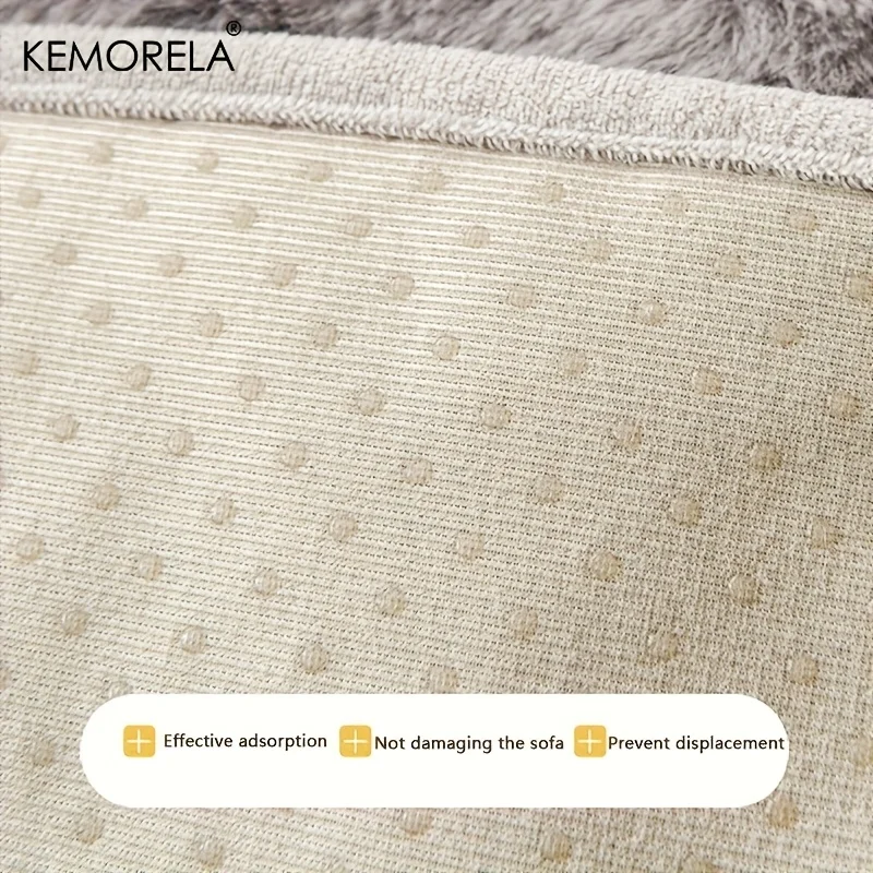 Luxury Plush Pet Mattress -Thickened Warm Imitation Rabbit Fur Dog Bed with Pillow, Scratch-Resistant Anti-Slip for Medium Dogs