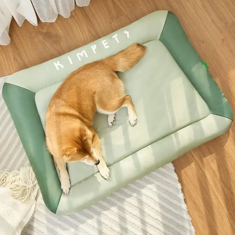 Cats Beds Summer Cooling Pet Bed Large Dog Baskets Pets Dogs Accessories Small Products Medium Accessory Fluffy Bad Puppy Sofa