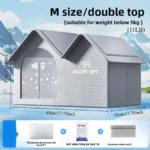 summer small middle Cat dog Ice House Air Conditioning BED Summer Cooling Tool Nest Dog Dog Four Seasons Pet Ice House - Image 2