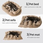Multifunction Dog Bed Mat 3 IN 1 Dogs Cat Sleeping Bed Sofa Warm Winter Puppy Kitten Nest Kennel Soft Pet Cushion For Dogs Cats - Image 5