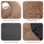 40-100cm Home Round Pet Bed for Large Dog Bed Super Soft Cat Bed Long Plush Dog House for Medium Dog House Winter Warm Sleeping - Image 4