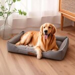 Four Season Square Dog Bed for Large Dog Mattress Bite-resistant Cat Bed Soft Thickened Dog Bed Waterproof Sofa Pet House - Image 2