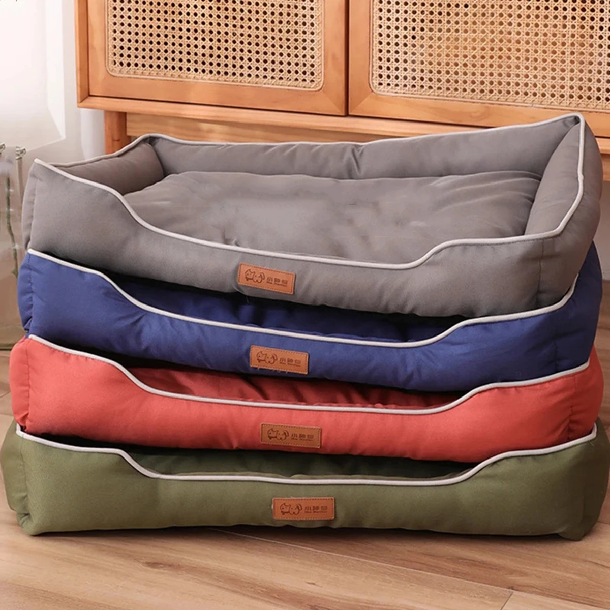 Four Season Square Dog Bed for Large Dog Mattress Bite-resistant Cat Bed Soft Thickened Dog Bed Waterproof Sofa Pet House Four Season Square Dog Bed for Large Dog Mattress Bite-resistant Cat Bed Soft Thickened Dog Bed Waterproof Sofa Pet House