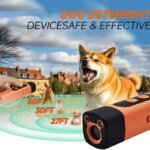 Pet Training Control Device Rechargeable Ultrasonic Dog Barking Deterrent Trainer To Stop Barking