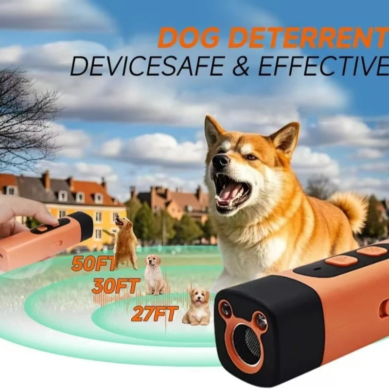127709-o5okd1.jpg Pet Training Control Device Rechargeable Ultrasonic Dog Barking Deterrent Trainer To Stop Barking - Image 1