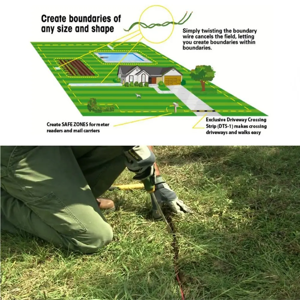 TP16 Pet Dog Electric Fence, Rechargeable Waterproof, 6 Level, Dog Wired Fence Containment, Pet Training Collar, Anti Run Away TP16 Pet Dog Electric Fence, Rechargeable Waterproof, 6 Level, Dog Wired Fence Containment, Pet Training Collar, Anti Run Away