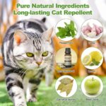 12X Cat Repellent Balls Aroma Balls with Peppermint Oil Dog Repellent Ball Keep Cats Out of Garden for Furniture Protection - Image 5