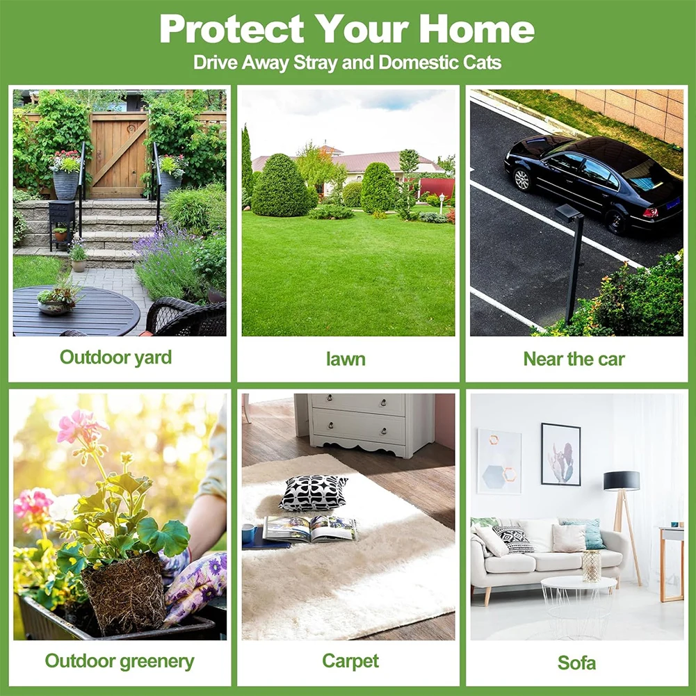 12X Cat Repellent Balls Aroma Balls with Peppermint Oil Dog Repellent Ball Keep Cats Out of Garden for Furniture Protection