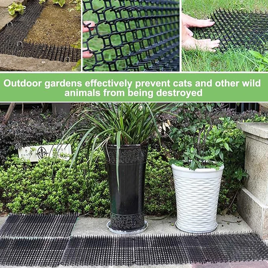 Cats Repeller Repellent Spike Indoor Outdoor All Seasons Anti Network Training Plastic Mat Keeping Away Dogs Protecting Plants Cats Repeller Repellent Spike Indoor Outdoor All Seasons Anti Network Training Plastic Mat Keeping Away Dogs Protecting Plants