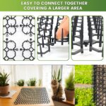 Cats Repeller Repellent Spike Indoor Outdoor All Seasons Anti Network Training Plastic Mat Keeping Away Dogs Protecting Plants - Image 6