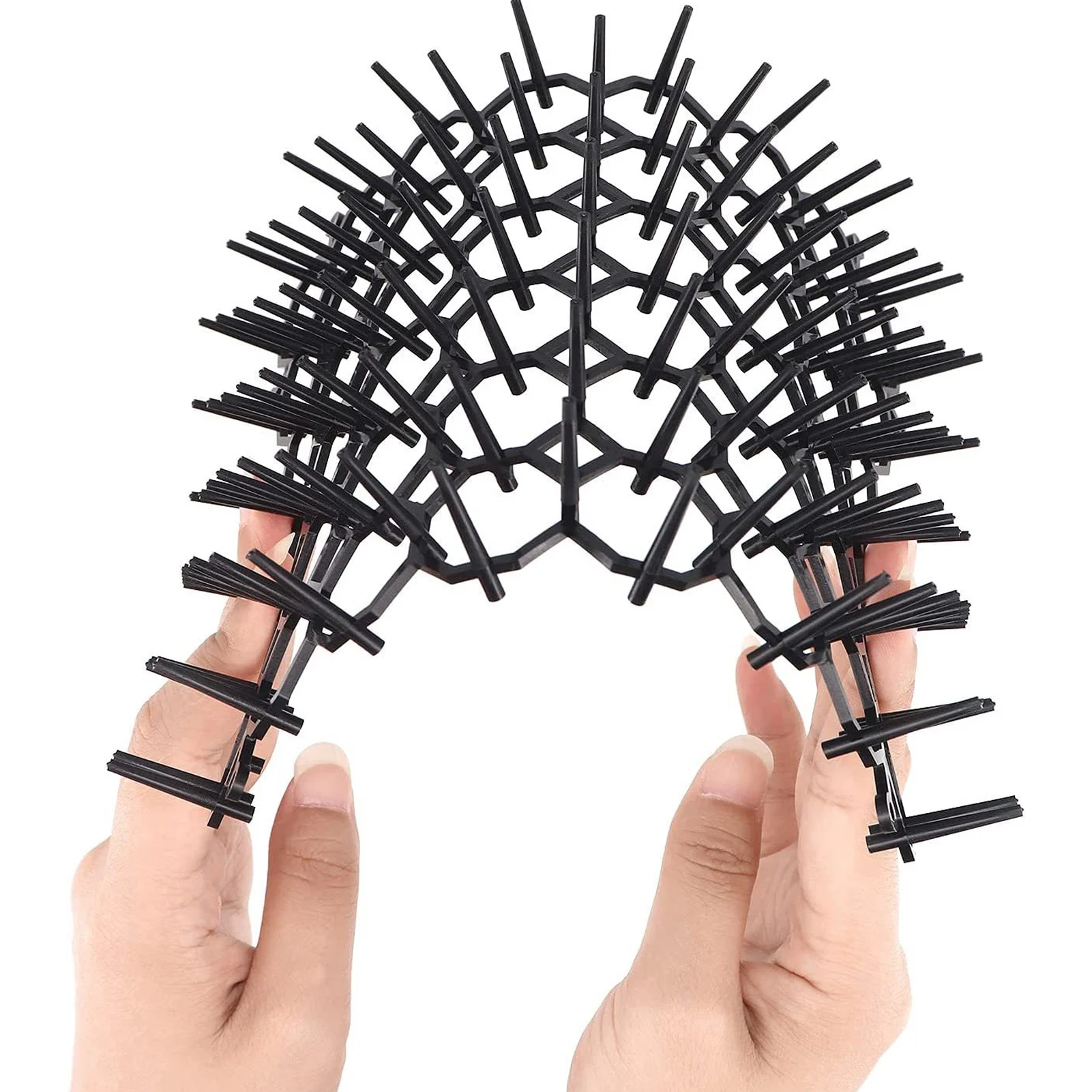 12Pcs Cat Deterrent Mat Anti Cat Dog Network Repellent Training Plastic Spike Mat for Keeping Away Cats Dogs Protecting Plants