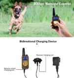 Electric Dog Training Collar Waterproof Dog Bark Collar Pet With Remote Control Rechargeable Anti Barking Device All Size Dogs - Image 2