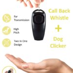 Professional Dog Whistle Training Effectively Stop Barking Hunting High-Frequency Pitch Recall-Dog Clicker Pet Obedience - Image 2
