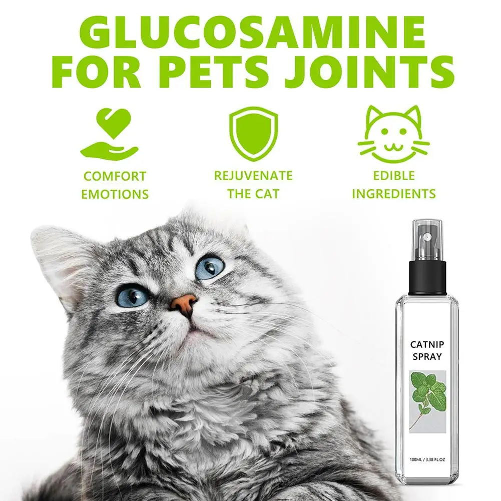 20/100ml Cat Catnip Spray Healthy Ingredients Catnip Spray For Kittens Cats Attractant Easy To Use Safe For Pets Gift For Pet
