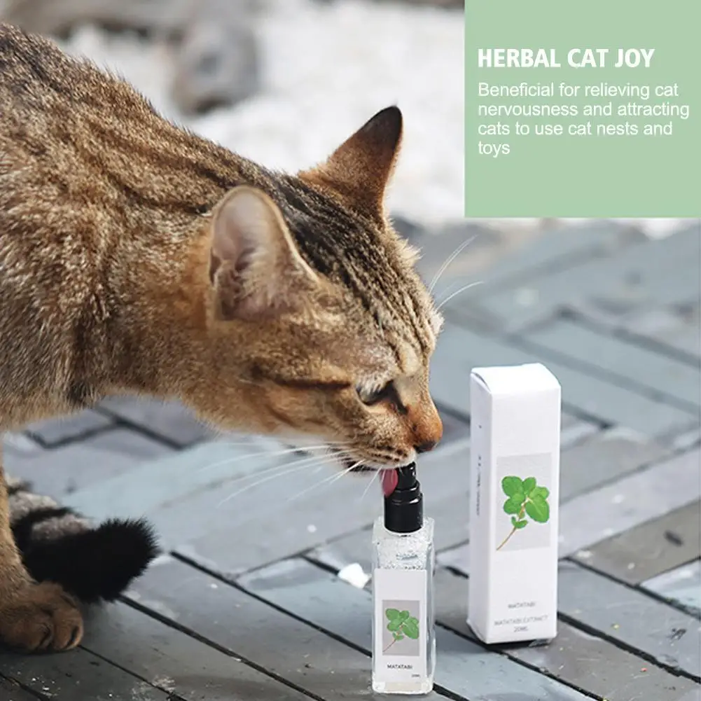 20/100ml Cat Catnip Spray Healthy Ingredients Catnip Spray For Kittens Cats Attractant Easy To Use Safe For Pets Gift For Pet