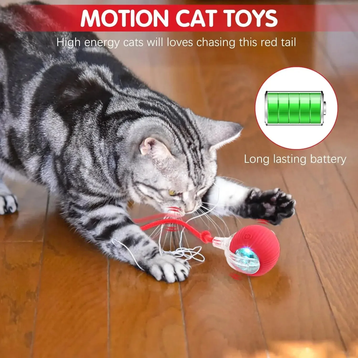 New Cat Interactive Ball Toy,Automatic Rolling Cat Ball Rechargeable,Smart Kitten Interactive Toy,Intelligent Balls Toy for Cat New Cat Interactive Ball Toy,Automatic Rolling Cat Ball Rechargeable,Smart Kitten Interactive Toy,Intelligent Balls Toy for Cat
