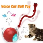 New Cat Interactive Ball Toy,Automatic Rolling Cat Ball Rechargeable,Smart Kitten Interactive Toy,Intelligent Balls Toy for Cat - Image 2