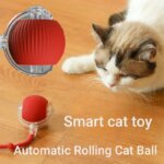 New Cat Interactive Ball Toy,Automatic Rolling Cat Ball Rechargeable,Smart Kitten Interactive Toy,Intelligent Balls Toy for Cat - Image 5