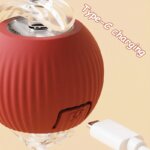 New Cat Interactive Ball Toy Automatic Rolling Ball Faux Tail Rechargeable Smart Pet Electric Toy Dog Cat Training Imitate Mouse - Image 5