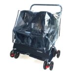 Multifunctional pet car Ultra-light two-seater pet buggy Detachable and washable trolley Universal pet car for cats and dogs - Image 5