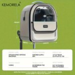 Large Capacity Breathable Mesh Portable Foldable Pet Carrier Backpack for Dog and Cat Outdoor Travel Camping Hiking Supplies - Image 6