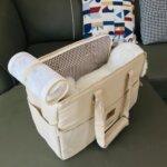 Dog Car Seat Dog Booster Car Seat Cat Carrier Bag Cat Bed for Small Dogs Cats Pet Car Seat with Pad and Straps for Dogs Cats - Image 4